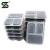Import disposable to go plastic bpa free meal prep 3 compartment food containers from China