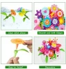 DIY Flower Garden Building Kits Educational Outdoor Activity for Preschool Toddlers Play set Toy Crafts Birthday Gift for Kids