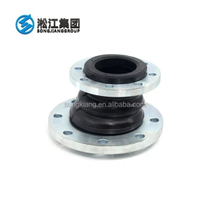DN150x100 Eccentric pipe Reducing diameter Rubber expansion joint 6inx4in Reducing pipe Rubber expansion joint