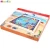 Import Double sided fishing toy,wooden magnetic fishing game for kids from China