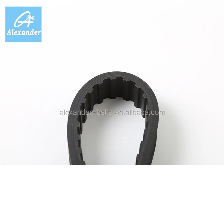 Double Tooth Sides Rubber Timing Belt For ATM Machine Conveyer