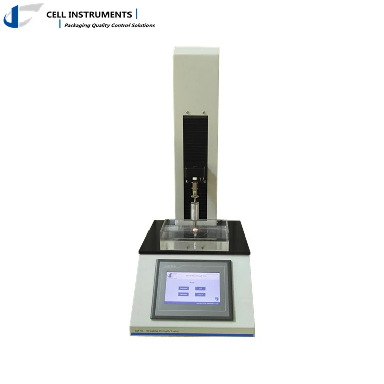 Drug pill compress force chewing strength tester