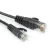 Import DSL Cable RJ45 to RJ11 Ethernet Modem Data Telephone Cable Network to Telephone from China