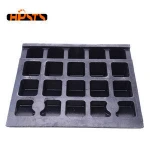 Durable recycled parking equipment vehicles wheel chock holder