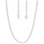 Import DY Women 925 sterling silver jewelry , silver necklace set from China