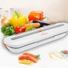 E18 White Dolphin Vacuum Food Sealer 110V 220V Electric Household Mini Food Vacuum Sealer Packaging Machine With 10pcs free