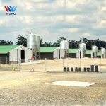 Easy Build Heat Insulation Steel Structures Materials Chicken House Poultry Farm House Building for Livestock Industry