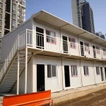 Easy quick assembly custom outdoor beautiful design 2bedroom luxury living glass villa tiny container prefab house
