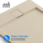 Easy repairs stone resin acrylic shower room shower tray