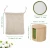 Import Eco friendly Facial Clean Cotton Rounds Mesh Laundry Bag Bamboo Storage Jar Reusable Makeup Remover Pads from China