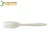 Import Eco-green Top Quality Nature Color 6inch Biodegradable Cornstarch Fork from China