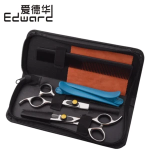 Edward professional hair scissors hair cutting tool set