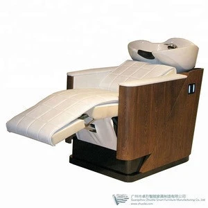 Buy Electric Adjustable Hair Wash Shampoo Bowl Bed Shampoo Chair For Salon  from Guangzhou Zhuolie Industrial Trading Co., Ltd., China 