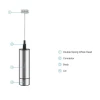 Electric Milk Frother Stainless Steel Electric Milk Steamer for Latte, Cappuccino