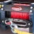 Import electric tow trailer winch kws-10000lbs worm gear winch with synthetic rope from China