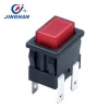 Electrical switches for Dust collector 6A 10A 125V 250V 4 feet red LED light push button switch