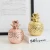 Import electroplate rose gold decoration, home decoration ceramic pineapple from China