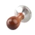 Import Elegance 304 Stainless Steel Barista Accessories Tools Espresso Coffee Beans Powder Tampering Press Tamper With Wooden Handle from China