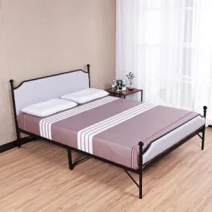 Elegantly Durable Metal Frame Bed