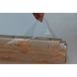 Embossed Vinyl Rolls PVC Tablecloth PVC Vinyl Plastic Soft Glass Table Cloth