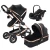 Import EN 1888 certification baby stroller travel baby stroller 3 in 1 from China