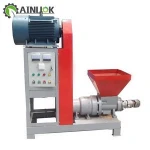 Energy saving peanut shells biomass briquette making machine wooden dust rod forming machine