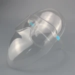 EUGENIA Faceshield Transparent Protection Glass with Glasses Frame Plastic Face Shield Full Face Face Shield