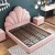 Import European Standard Children Furniture leather girl kids bed with storage CB57 from China