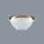 Import European style fine bone china ceramic gold rim tableware set dinnerware luxury from China