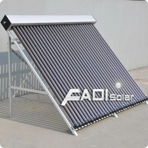 Evacuated tube solar collectors glass for hotel (30tube)
