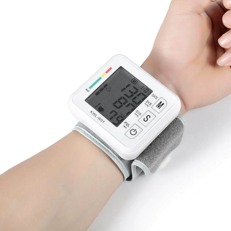 Evic KWL-W01 Automatic Digital Wrist Blood Pressure Monitor Sphygmomanometer Pressure Gauge Meter Electric BP Monitor