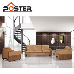 Buy Executive Office Sofa 1+1+3 Office Furniture Sofa Leather Couch