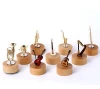 Exquisite craftsmanship brass customize mini replica musical instrument with music box