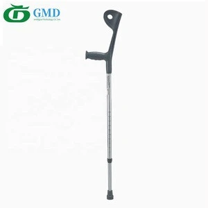 Extendable Walking Stick Aluminum Alloy Walking Stick Forearm  Crutch Ferrule Walking Stick
