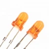 F3  3MM Orange colored LED  Round  Light-emitting diode