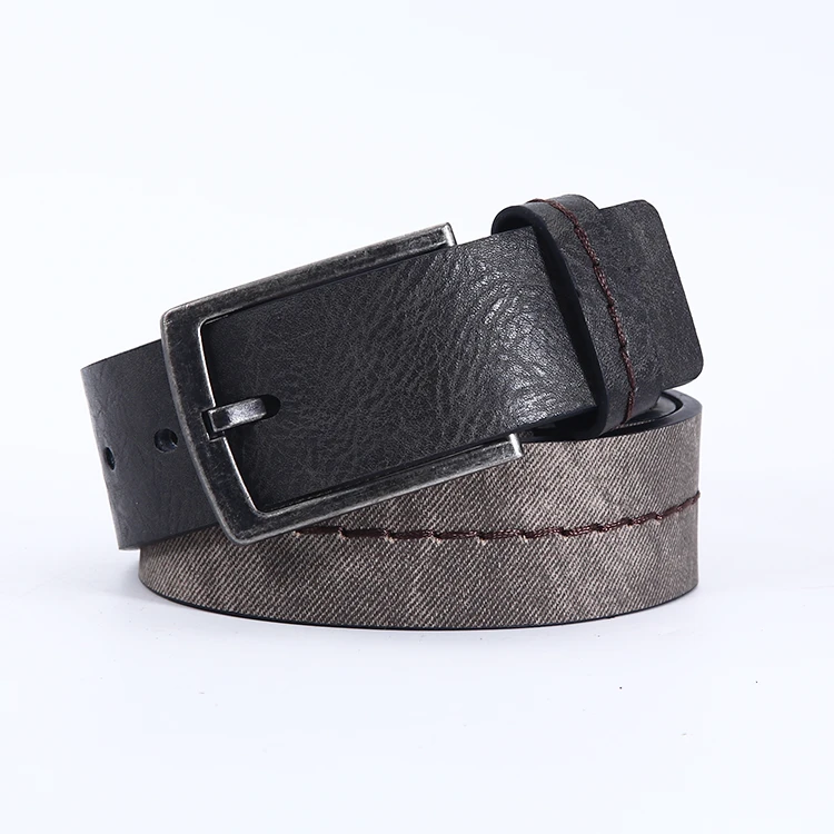 Factory custom fashion cowhide genuine bonded belt leather