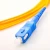 Import Factory customization Fiber Optical patch cord simplex SM 9/125 SC UPC to LC UPC 3M PVC/LSZH Fiber optic patch cord from China