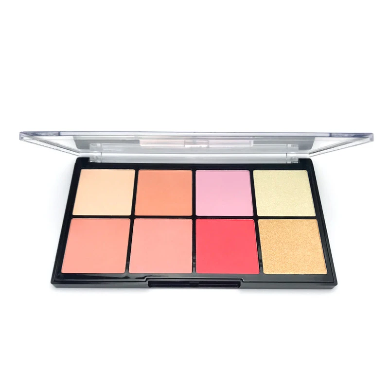 Factory Direct Hot Selling Cosmetics Blush Highlight Palette  Face Makeup Professional blusher
