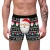 Import Factory direct sale Christmas underwear  snowman pattern comfortable men boxer briefs from China