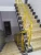 Factory Direct sale natural stone marble Circular Steel Framed Stairs