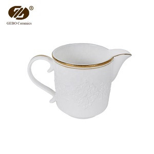Factory Direct Top Quality Chaozhou Ceramic Custom Logo Creaming Milk Jug