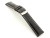 Import Factory Genuine calfskin leather watch strap 25mm watch band from China