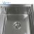 Import Factory Made Double Bowl Handmade 304 Stainless Steel Modern Metal Kitchen Sink from China