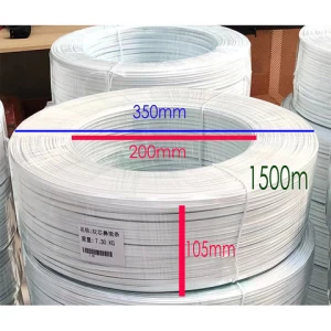 Factory plastic PVC strip nose bar bridge wire