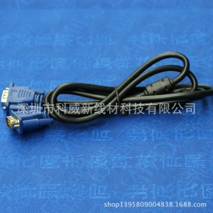Factory price 1080 HD video vga cable stable transmission male to male vga for computer cable and projector