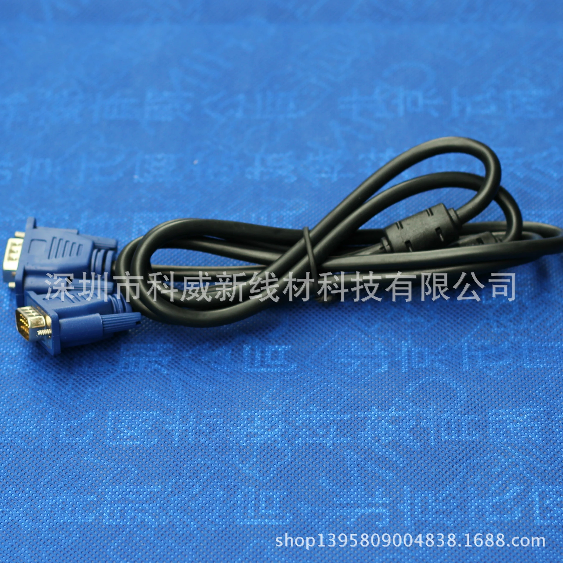 Factory price 1080 HD video vga cable stable transmission male to male vga for computer cable and projector