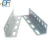 Import Factory Price Perforated Galvanized steel angle iron price list, ms angle channel from China