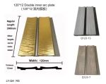 Factory Price Waterproof Wall Panel Decorative Wall-Cladding Board PS Wall Panel Decorative Gold