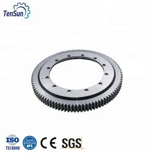Factory sell High reliability gearless slewing ring gear and swing bearing for Telescopic forklift loader
