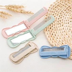 Factory Selling Foldable Directly Carry Wedding Hair Comb